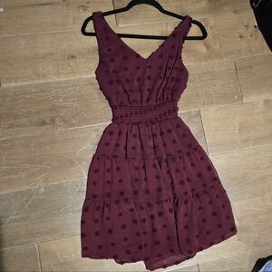 2 For $25: Emerald Sundae Maroon Strapless Dress